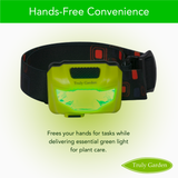Green Horticultural Headlamp