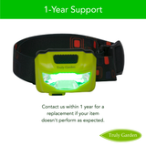 Green Horticultural Headlamp