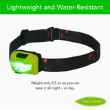 Green Horticultural Headlamp