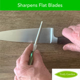 Retractable Diamond Sharpening Rod