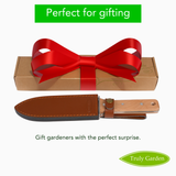 Hori Hori Garden Knife with Leather Sheath