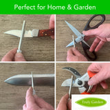 Retractable Diamond Sharpening Rod