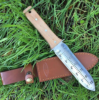 Hori Hori Garden Knife with Leather Sheath